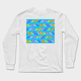 Cockatoo Crazy Blue Long Sleeve T-Shirt